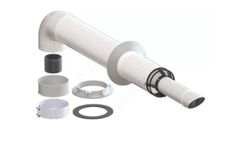 Комплект дымохода 100/60 0.75м. (Optimus)