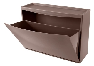 Обувница 512*185*380мм (коричневый) Бытпласт 215243
