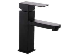 Cмеситель для умывальника MIXXUS KUB-001 BLACK /CR0410/