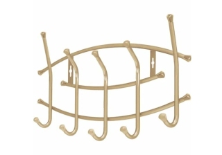 Вешалка настенная с полкой 5 крючков Ника Премиум 3