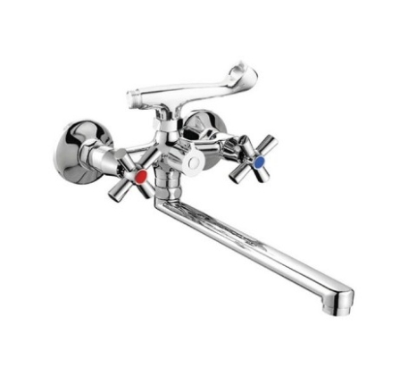 Cмеситель в ванну MIXXUS POLO 140 EURO буксовый /CR0275/ фото 1