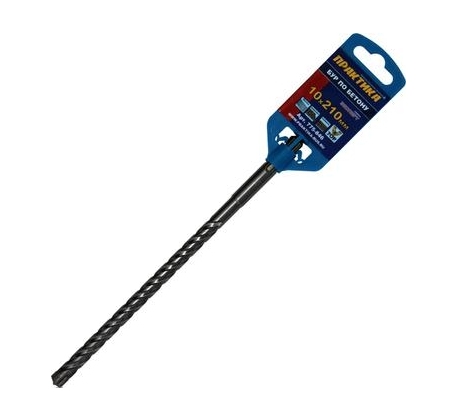 Бур ПРАКТИКА SDS+ 10*210мм Х-тип серия 