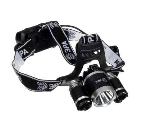 Фонарь налобный аккумуляторный, трехламповый High Power Headlamp 5Вт 2400мАч CREE, алюминий, GA-809 фото 1
