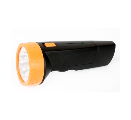 Фонарь аккумуляторный светодиод. Ultraflash LED3829 черн/желтый, пласт.корпус 11240/867945 фото 1