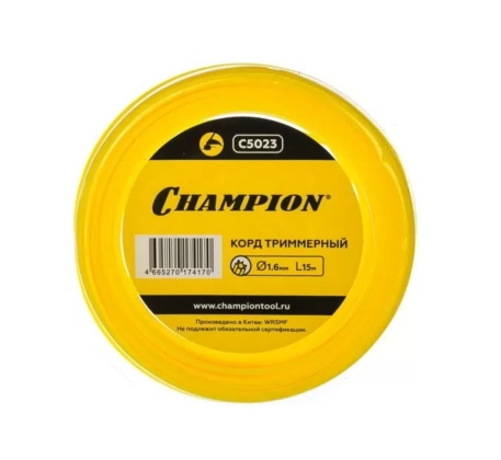 Корд трим.CHAMPION Star 1.6мм* 15м (звезда), CHAMPION, КИТАЙ, C5023 фото 1
