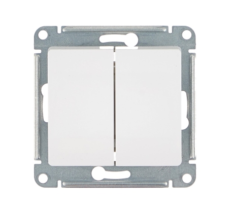 Выключатель 2кл с/у белый механизм Glossa Schneider Electric GSL000151 фото 1