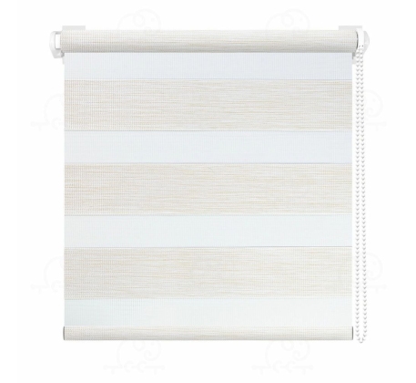 Рулонная штора Вудэн (014.01) Белый 110х160 фото 1