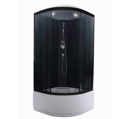 Душевая кабина ALT-B100W 100х100х215 в/п фото 1