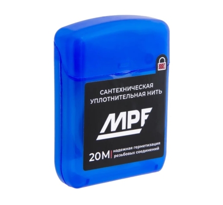 Нить сантехническая для резьбовых соединений MPF  20м МР-У (ИС.131453) фото 1