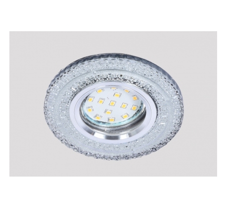 Светильник Поликристалл MR16+LED AL/CLEAR LED 3Вт IL.0027.23.03 фото 1
