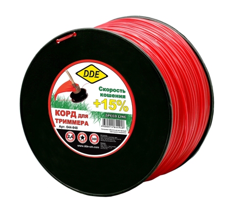 Леска DDE Speed line звезда 2.4мм*360м 644-948 фото 1