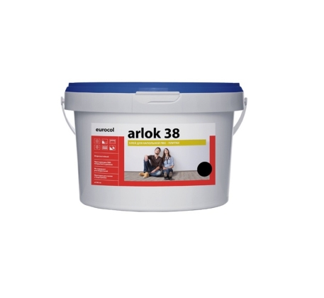 Клей Arlok 38, для приклеивания напольных ПВХ покрытий , 6,5кг. фото 1