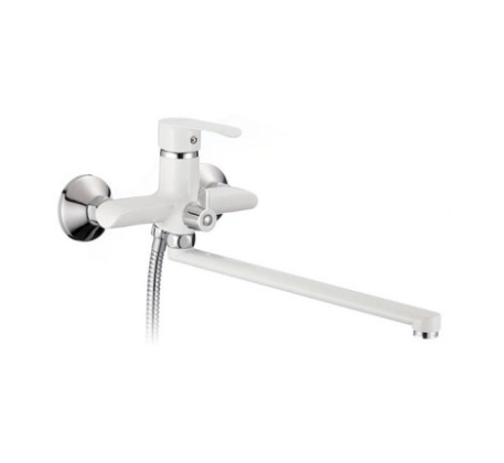 Cмеситель в ванну MIXXUS COLORADO 006 EURO d-35 WHITE /MI0044/ фото 1