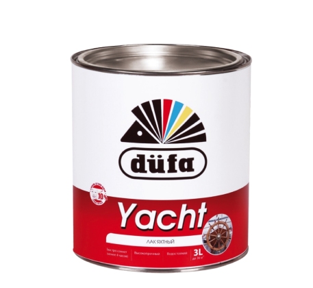 Лак яхтный алкидно-полиуретановый Dufa Retail Yacht глянцевый 750 мл фото 1