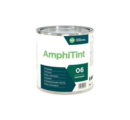 Паста колер Caparol AmphiTint №06 Нойтральгрюнт 1.0л. фото 1