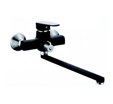 Cмеситель в ванну MIXXUS MISSOURI 006 EURO d-35 BLACK  MX0509 фото 1