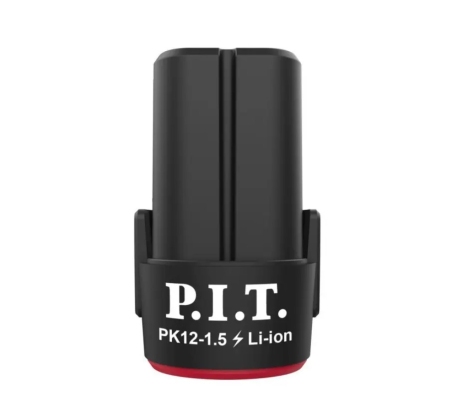 Аккумулятор P.I.T. PK12-1.5 (12В, 1,5Ач, Li-Ion) SOLO на X-DRIVER фото 1