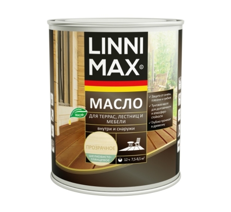 Масло для террас, лестниц и мебели LINIMAX Бразильский палисандр 2.5л. 948105205 фото 1