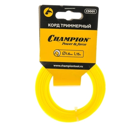 Корд трим.CHAMPION Round 1.6мм* 15м (круглый) в мотке.C5001 фото 1