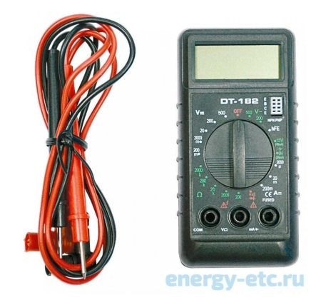 Мультиметр ЭНЕРГОИЯ DT-182 фото 1