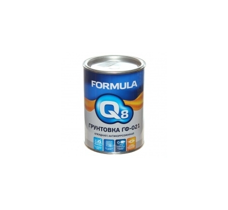Грунт FORMULA Q8 ГФ-021 красно-коричневая 1.9кг фото 1