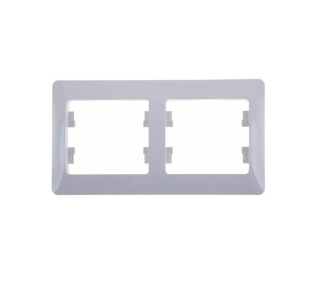 Рамка 2гн белый Glossa Schneider Electric GSL000102 фото 1