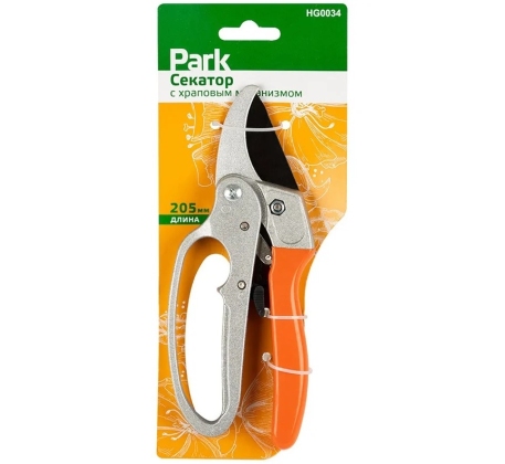 Секатор PARK с храповым механизмом HG0034 205мм 270106 фото 1