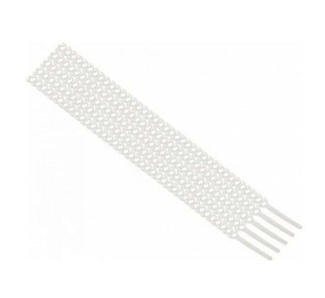 Хомут гибкий (20шт.) белый FlexSTRAP EKF фото 1