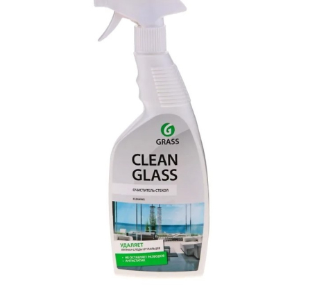 Средство для мытья стекол CLEAN GLASS 0.6л. GRASS 50373 фото 1