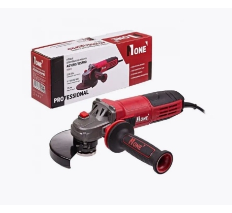 УШМ №1 AG1050/125-PRO (125мм,1050Вт,рег.оборотов,повыш.пылезащита,японский подшипник) фото 1