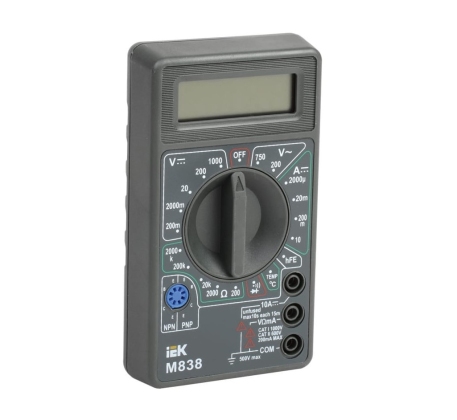 Мультиметр M838 Universal IEK фото 1