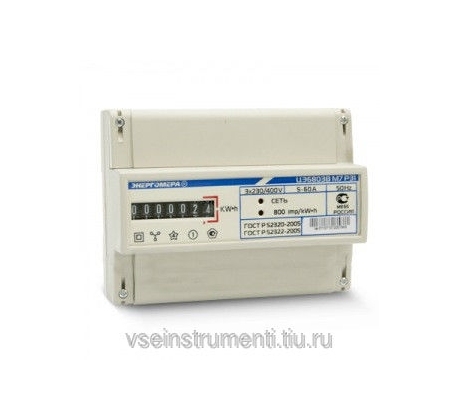 Счетчик электрический ЦЭ6803В/1.1Т 1.0-100А, М7 Р32 380В пов фото 1