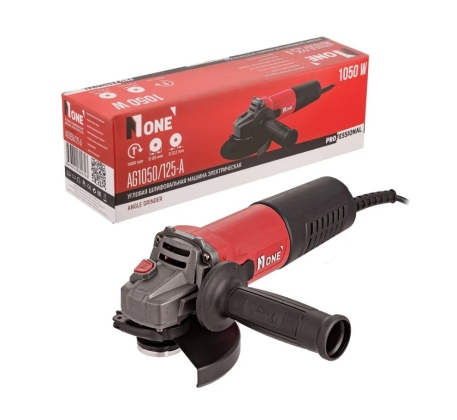 УШМ №1 AG1050/125-А (125мм,1050Вт, быстросъем. защита, кожух, повыш. пылевлагозащита) фото 1