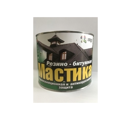 Мастика резино-битумная Контур 3кг фото 1