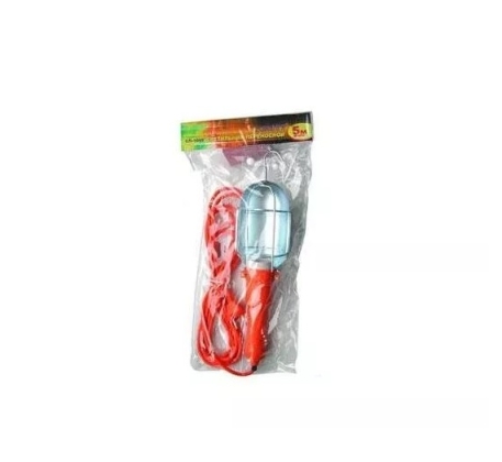 Светильник переноска JETT НРБ E27 60-100W 220V (АС)  5м с выкл. (ПВС 2x0,75 6А ) (ЛСУ) 472-005 фото 1