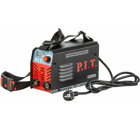 Сварочный аппарат P.I.T. PMI 140-C IGBT (10-140А, ПВ-60, 1,6-3.2мм, 4000Вт, 190-250В, HOT START) фото 1