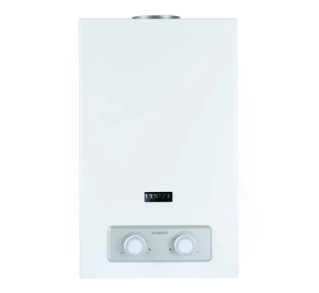 Водонагрев. газ. GENBERG 510.01 PIEZO 10л. Белая фото 1