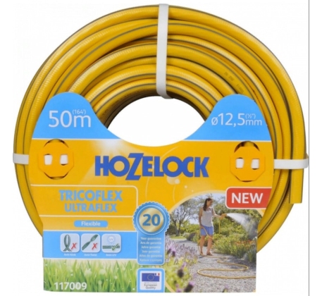 Шланг Hozelock TRICOFLEX ULTROFLEX 12.5мм (1/2) 50м+коннекторы 2030/2035 117009А фото 1
