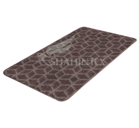 Коврик д/в SHAHINTEX РР 60*100 002 мокко 80 фото 1