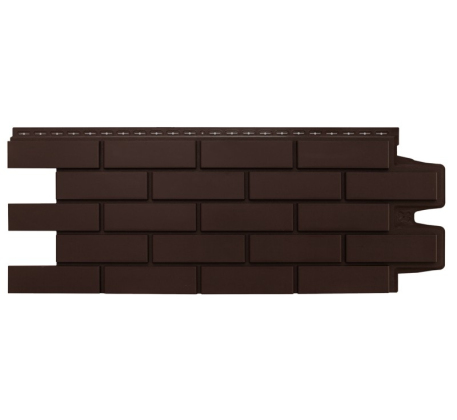 Панель Клиенкерный кирпич ФП Grand Line клинкерный кирпич стандарт коричневая, 995*390.    0,39 м2 фото 1