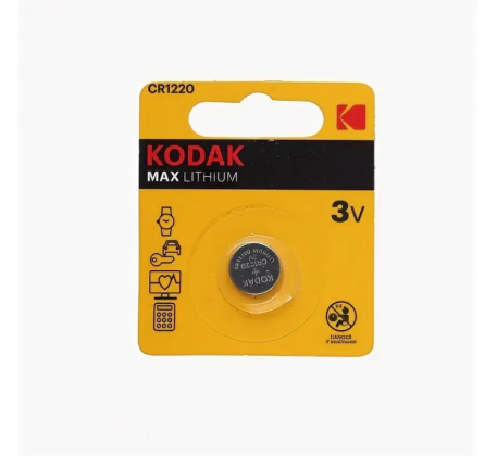 Батарейка Kodak CR1220 бл./1шт. фото 1