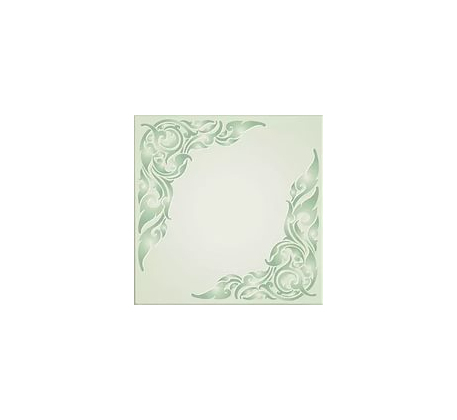 Плитка потолочная 519Silk зеленая (36) фото 1
