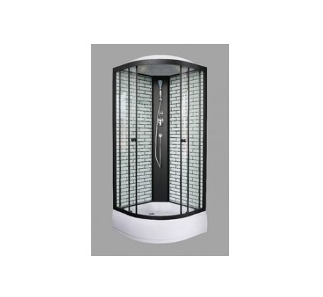Душевая кабина ALT-E100W 100х100х215 в/п фото 1