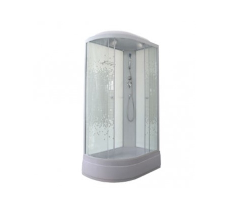 Душевая кабина ALT-EM120W-R 80х120х215 с/п фото 1