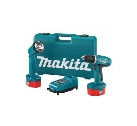 Дрель акк. Макита 6271DWРLE /12В/1,5кг/1.3Ач./БЗП/2АКБ Ni-Cd/кейс/ фото 1