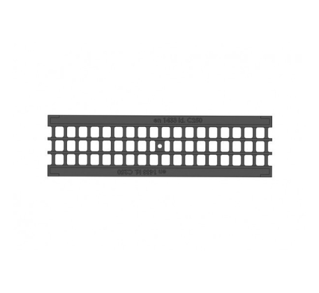 Решетка чугунная ячеистая РЧЯ Norma 100 С250 Aquastok (31023С) фото 1