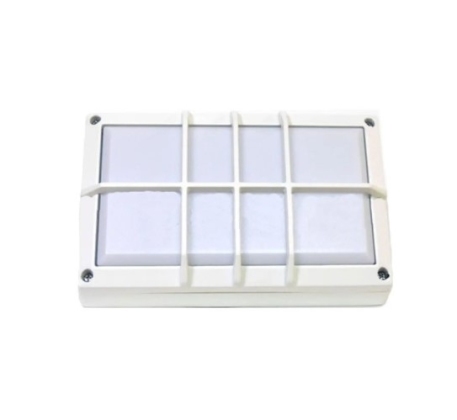 Светильник Ecola B4158S матов.прямоуг.решет.черный алюм.2*GX53 IP65 215х135х65 FB53RSECS фото 1