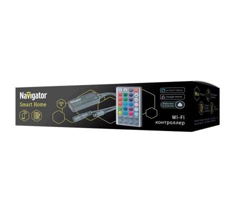 Умный контроллер ND-CWIFIRGBW96IR-IP20-12V Navigator 14503 фото 1