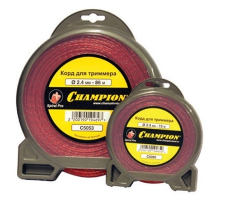 Корд трим.CHAMPION Spiral Pro 2.4мм *15м (витой), CHAMPION, МАРОККО, C5050 фото 1
