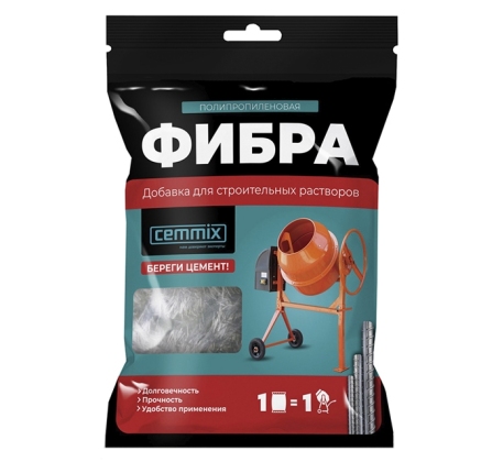 Фибра FiberStreck дисперсионное армирование бетона (0.8х0.8х40) 10кг фото 1